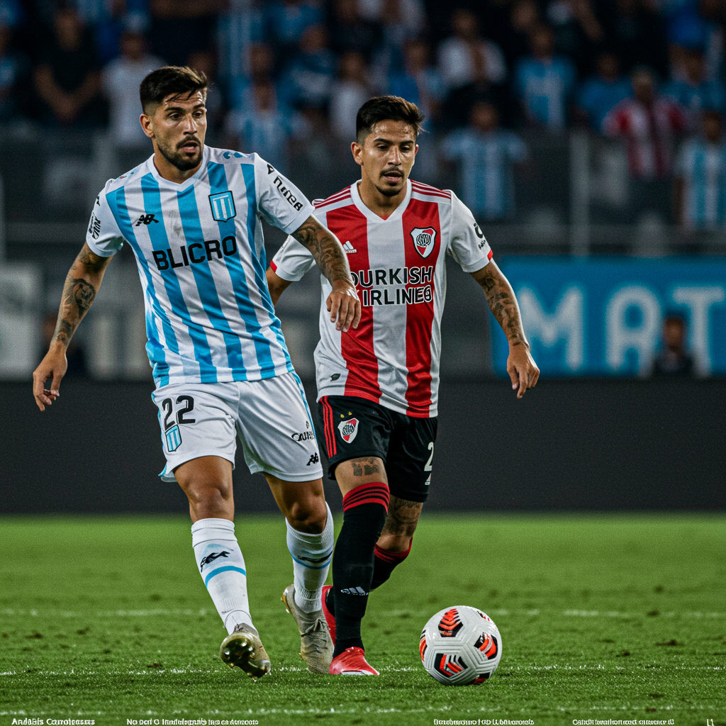 Racing vs. River: El rendimiento individual en la derrota de la Academia